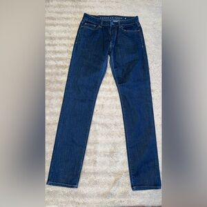 American Eagle Dark Blue Skinny Fit Denim Jeans
